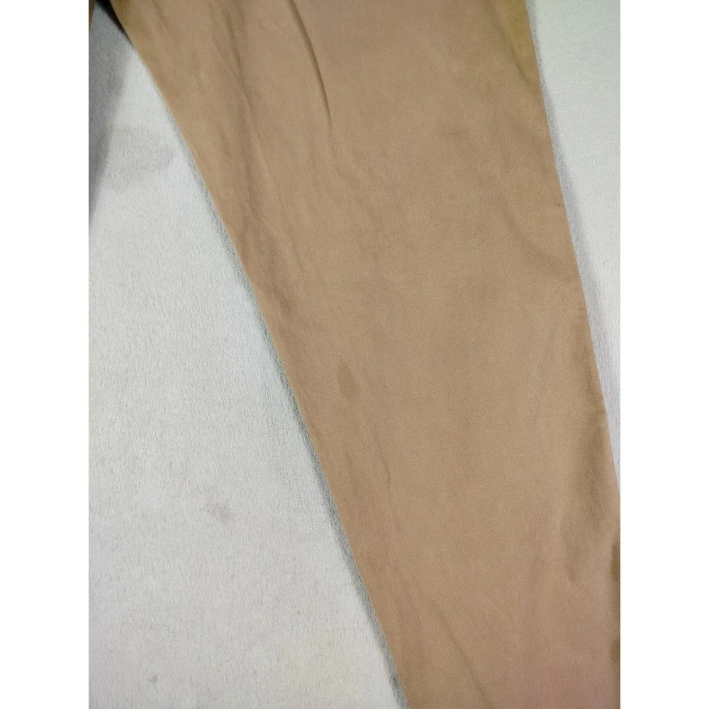 Coldwater Creek Pants Womens 14 Beige Chino Twill Adjustable Waist‎ Stretch